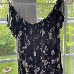 On/Off Shoulder Floral Top